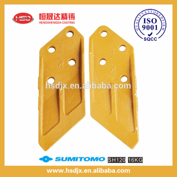 Cutting edge side cutters for loaders and excavators spare parts