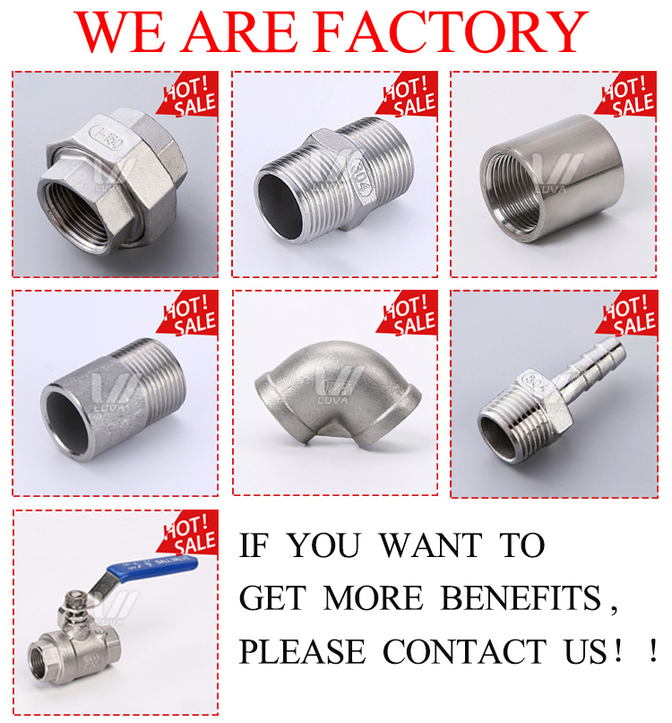 British standard BSP female thread 90 degree 304 elbow pipe fitting made in wenzhou