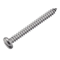 Steel slotted pan head tapping screws
