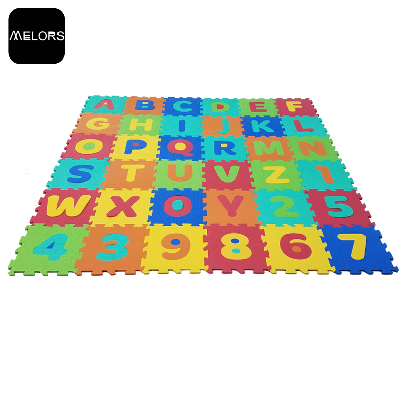 Tapis de puzzle EVA Baby Numbers & Alphabets