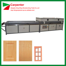 lamination PVC foils to MDF board Vacuum membrane press door pvc press