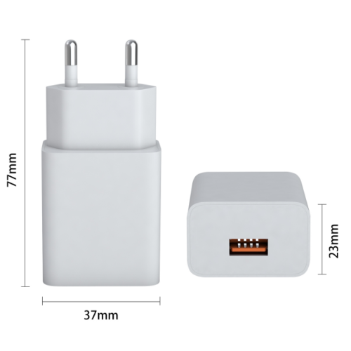 Bộ sạc tường USB 1 cổng 12W cho điện thoại di động