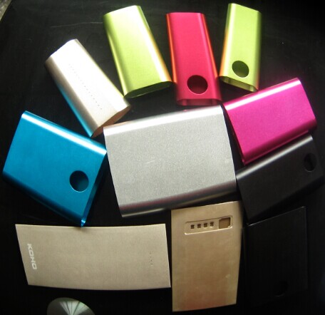 All color system mobile power supply shell