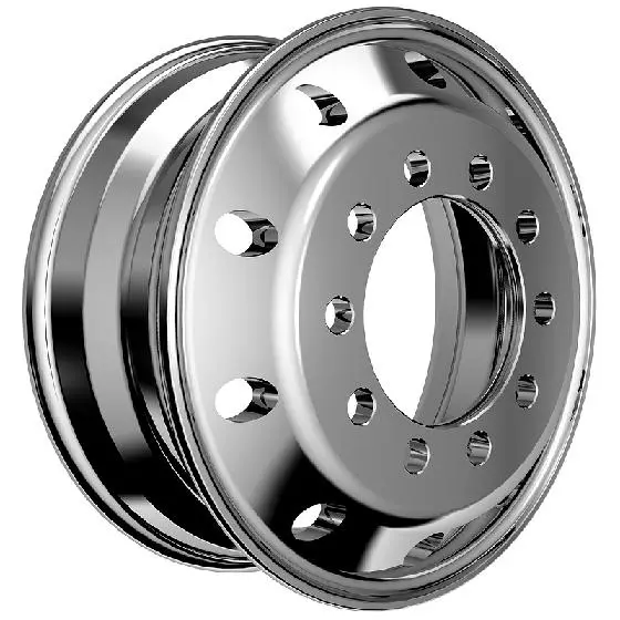 Bonway Factory Wholesale Price Strong Quality Bus Truck Aluminum Alloy Steel Wheel Rim, Trailer Rim OTR Wheel Rim (22.5X8.25, 9.00X22.5, 11.75X22.5)