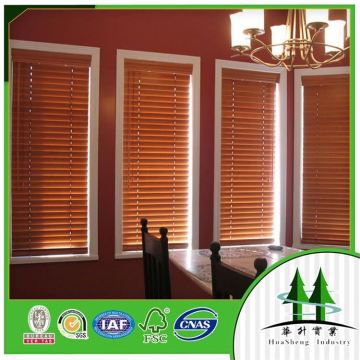 wood venetian blinds retractable window shade
