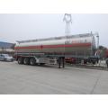 Tri-eixo 30000 33000 litros Capacidade Gasolina Ridged Truck Fuel Tanker