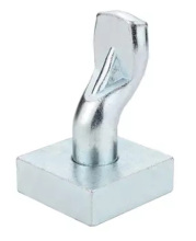 Square plate&pin hinge for swing door