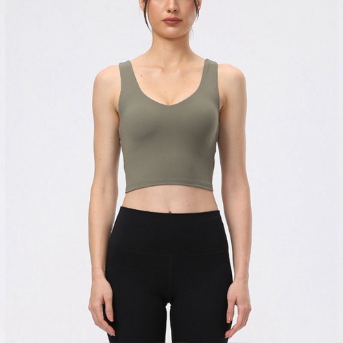 Padded Yoga Bra High Impact tops