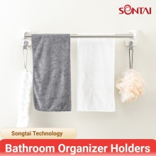 Wall-Mounted Double Bar Towel Holder