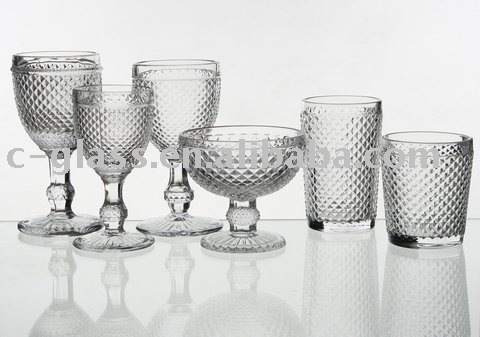 Set of Goblet Wine Glass