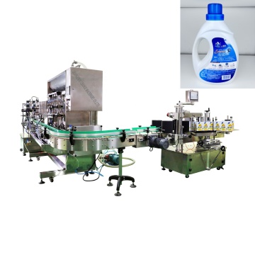 Automatic Liquid Sanitizing Gel Bottling Machine