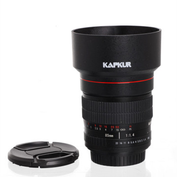 OEM Custom 85mm F1.4 Medium Telephoto Prime Lens for Canon Portraits
