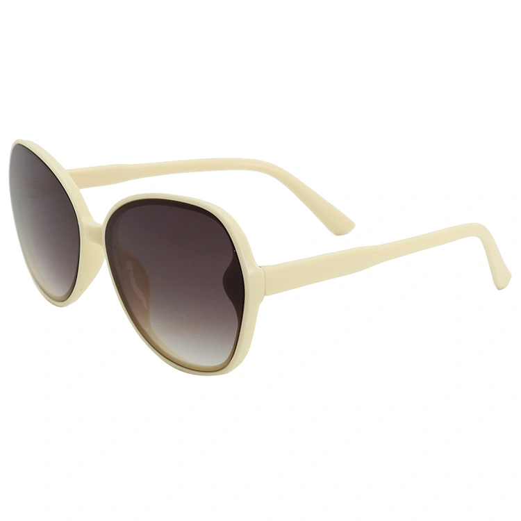 2020 Factory Directly UV400 Shiny Cream Fashion Sunglasses