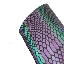 2022 Newest Rainbow Reflective Leather/Fabric for Shoes