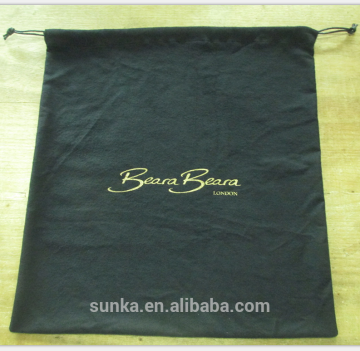 Custom Cotton Flannel Dust Bag Covers For Handbags