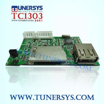 TM1303 pcba circuit flash usb host
