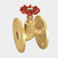 Brass flange stop valve