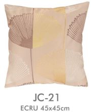 Yellow Polyester / Cotton Jacquard Pillow Cover Square , Oversized Floor Pillows Cushion