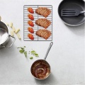 Charcoal Barbecue Net Stainless Steel Portable Grill Grate