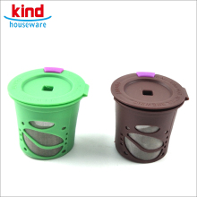 Sustainable Stainless Steel Refillable Coffee Filter Set - Eco-Friendly Alternative to Plastic Capsules and K-Cups
