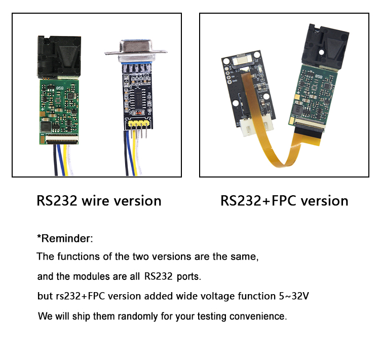 Laser 20m RS232 Distance Sensor