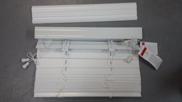 Indoor Faux Wood Venetian Blinds with 2 Inch Shutters