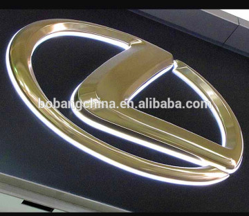 3D plastic acrylic embossed logo