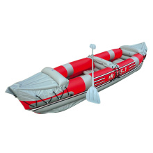 Divertido agua inflable que rodea el bote de bote kayak plegable