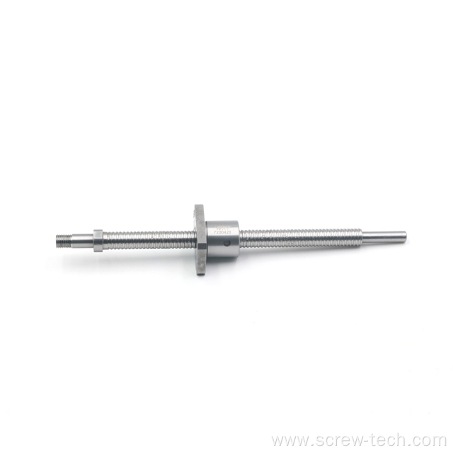 10mm diameter 1mm pitch flange nut ball screw