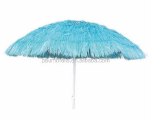 Affordable Advertising: Thatch Straw Beach Umbrellas