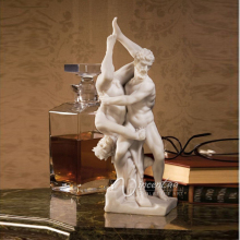 Design Toscano famous Marble Hercules and Diomedes Statue
