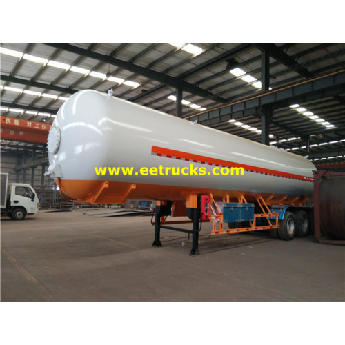 56000 Liters LPG Gas Delivery Trailer Tankers