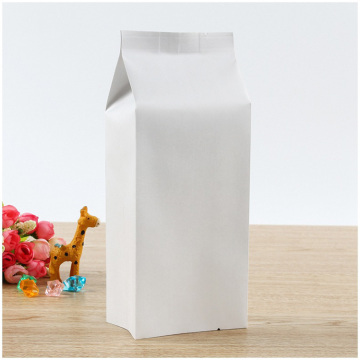 Wholesale Tea Kraft Paper Bag Heat Sealing Food Packaging Bag Custom