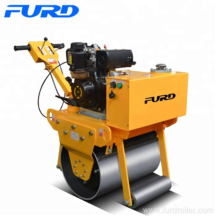 Diesel Vibratory Hand Compactor Single Drum Asphalt Road Rollers(FYL-600C)