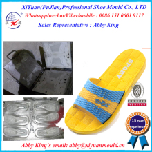 High Quality Fashion EVA Sole Mould And PVC Strap Mould for Slipper, two color injection EVA sole and PVC shoe upper mould,