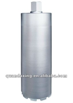 Diamond core drill for concrete construction