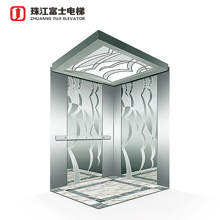 ZhujiangFuji Brand Wholesale China Trade Safely Square Apartment Passenger Residential Elevator