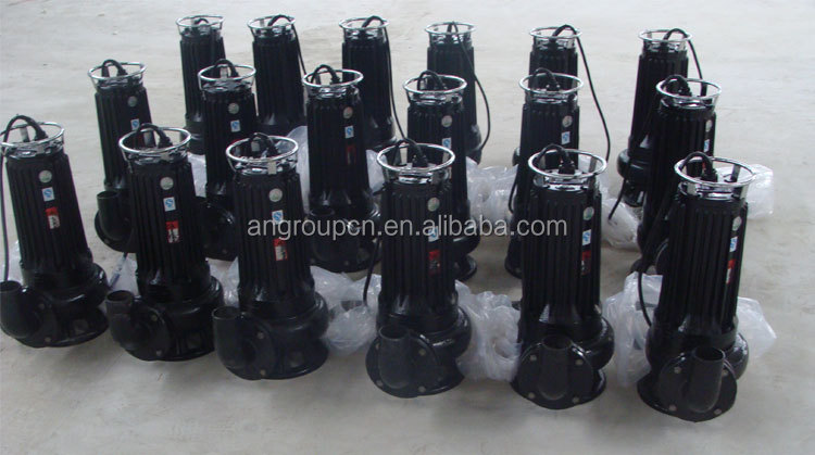 55kw three phase sewage dirty water 3 inch stainless steel submersible pump