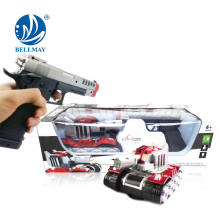 New Product B/O shooting gun tank attack shooting gun games toys