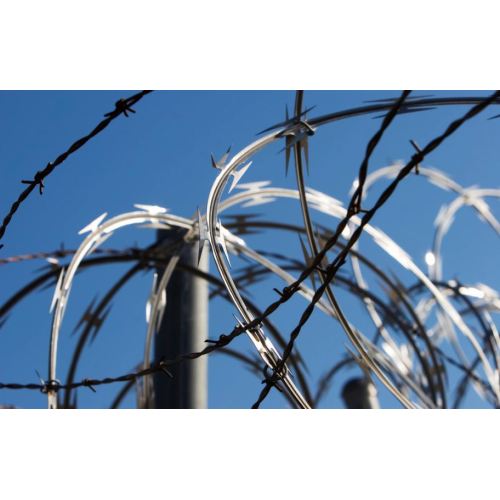 Security fencing razor barbed wire