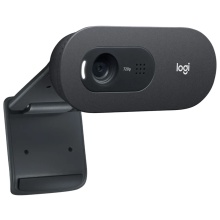 Logitech C505e - 1080p 4K Autofocus USB Webcam with Microphone and Cover