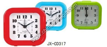 Square Plastic Table Clock