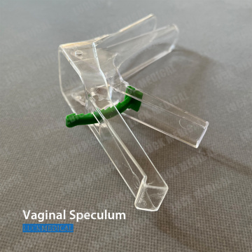 Especulum vaginal descartável para diagonse de mulheres