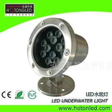 Stainless IP68 RGB led underwater lighting 12w