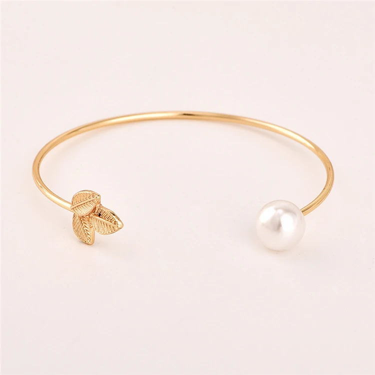 Promotion Wholesale Bracelet Women Handmade Custom Charm Fashion Bracelets Jewelry Simple Charm Gold Plated Fashion Bracelet