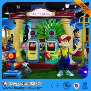 Classic Amusement Park Games!! Playground Kiddie Bumper Car Rides