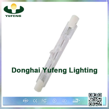 Energy saving halogen tube 220-240V j118 halogen lamp j118 linear halogen lamp