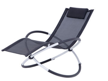 Foldable Alumimun rocking chair