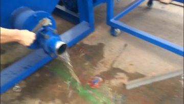 PET bottles recycling line