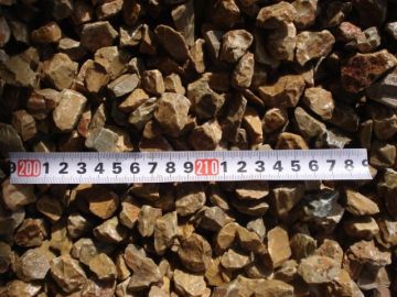Cheap Yellow Gravel Pebble Stone for Garden 10-30mm